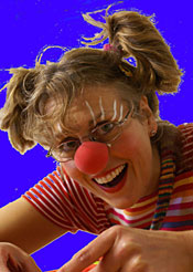 CliniClownin der ClownsZeit: Bibi